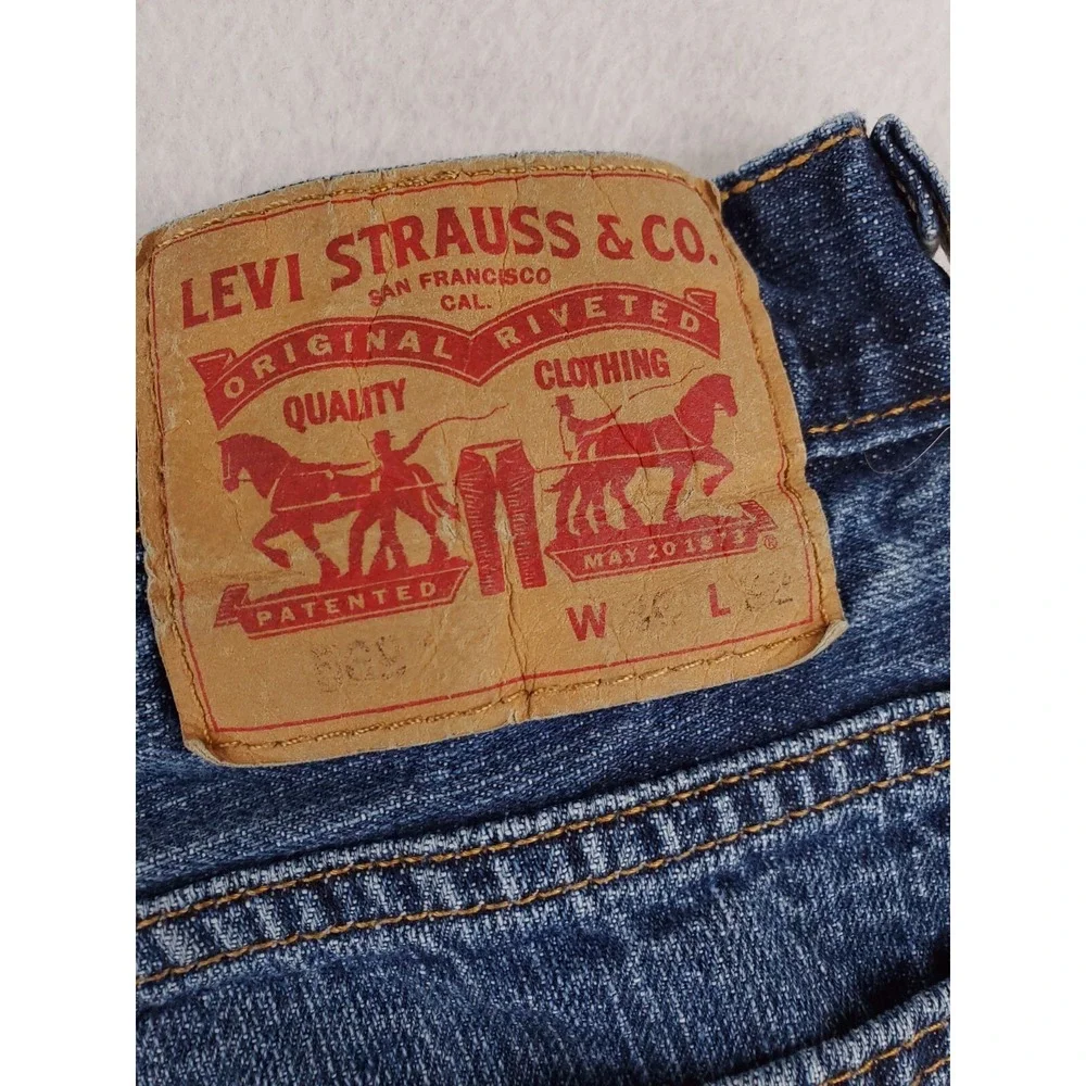 Levis 569 Jeans Mens 36x30* Loose Straight Baggy Relaxed Denim‎ Pants Y2K Grunge